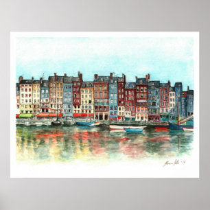 Poster Honfleur