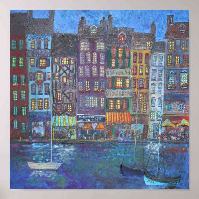 Poster Honfleur (Frente)