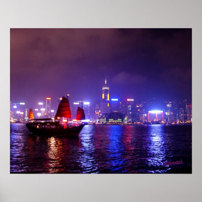 Póster Hong Kong (Frente)