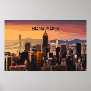 Póster Hong Kong