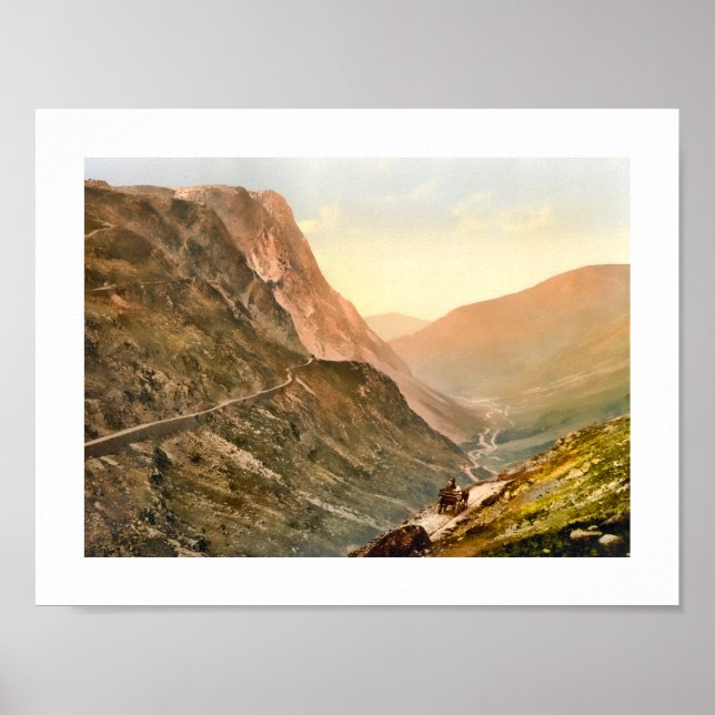 Poster Honister Pass, Lake District England (Frente)