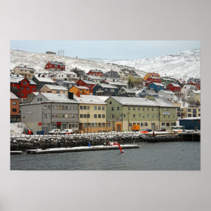 Poster Honningsvåg, Noruega