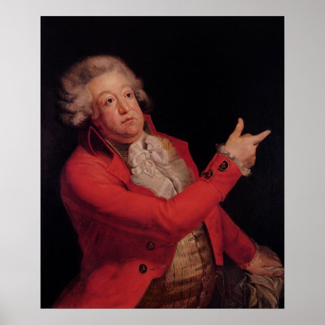 Póster Honore Gabriel Riqueti Conde de Mirabeau (Frente)