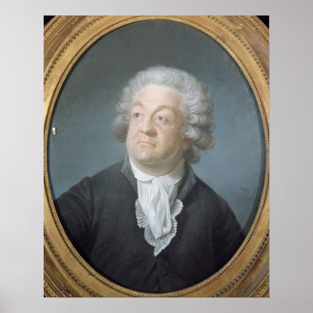 Póster Honore Gabriel Riqueti Conde de Mirabeau, 1789 (Frente)