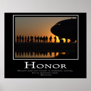 Poster Honra