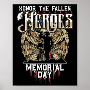 Poster Honra O Fallen Heroes Memorial