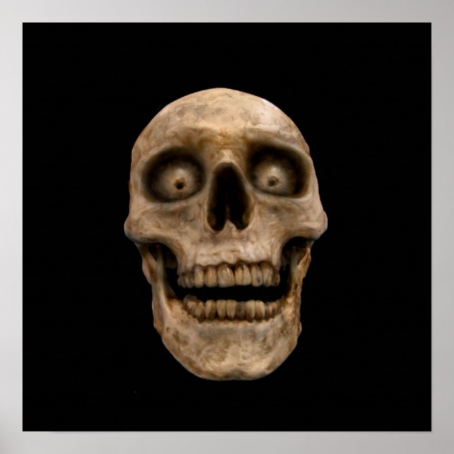 Póster Hoodoo Skull (Frente)