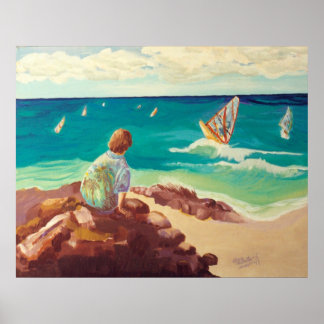 Póster Hookipa Maui