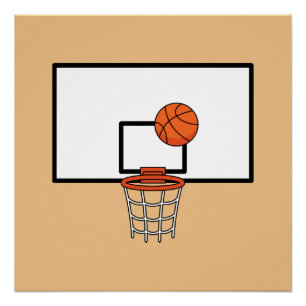 Póster Hoop de basquetebol