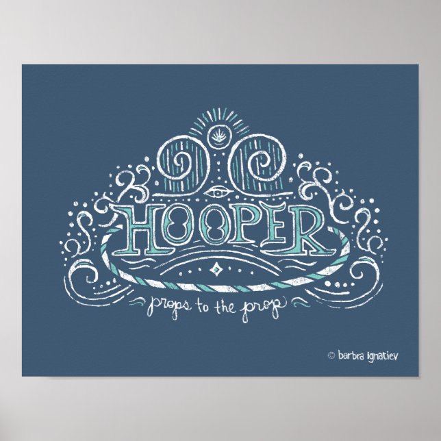 Poster Hooper 11x14 (Frente)