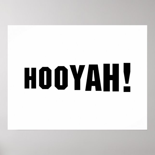 POSTER HOOYAH! (Frente)