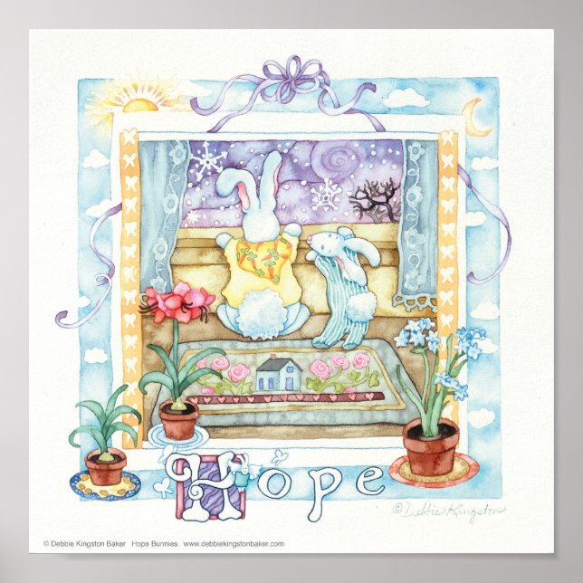 Póster Hope Bunnies (Frente)