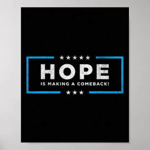 Poster Hope É Fazer Comeback Kamala Harris Wheimer 20