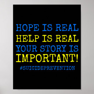 Poster Hope Is Real Prevention