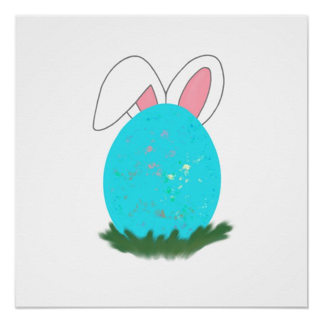 Póster Hopping down the Bunny trail! (Frente)