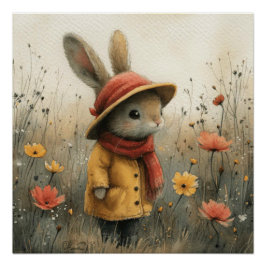 Póster Hoppity Harmony: Um Coelho Cheio de Fantasia