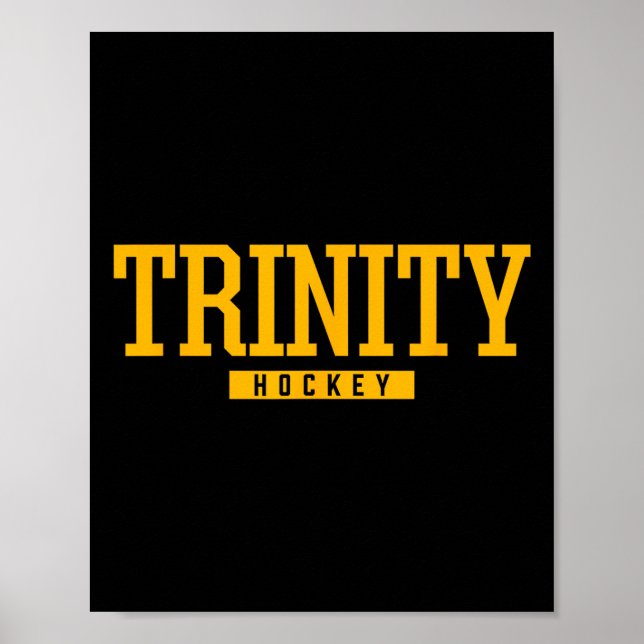 Poster Hóquei da Trinity High School (1)  (Frente)