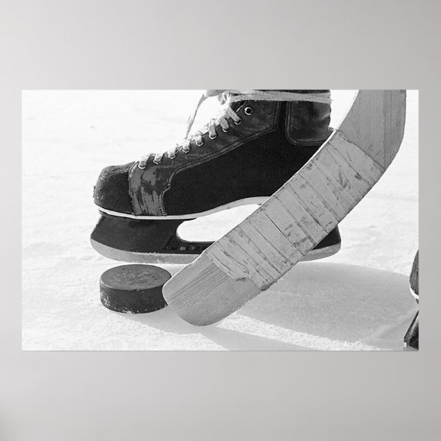 Póster Hóquei no gelo (Frente)