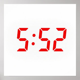 Poster Hora 5:52