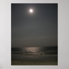 Poster Hora da noite na praia