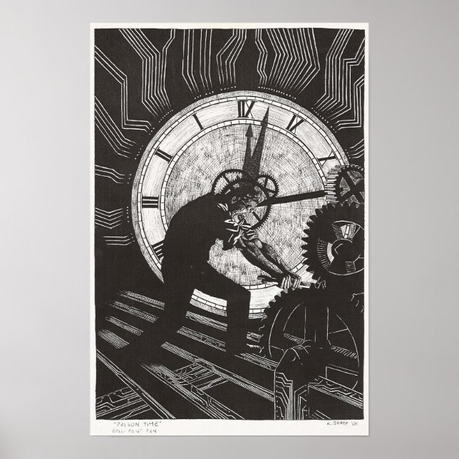 Poster Hora da prisão (Frente)