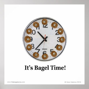 Póster Hora de Bagel!