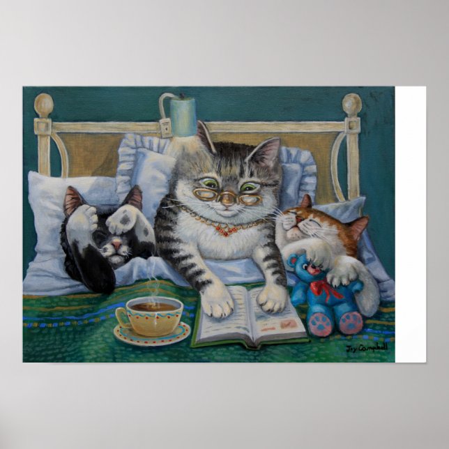 Poster "Hora de dormir" (Frente)