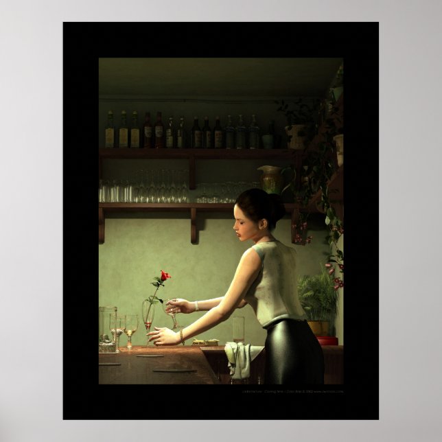 Póster Hora de fecho - La fermeture (Frente)