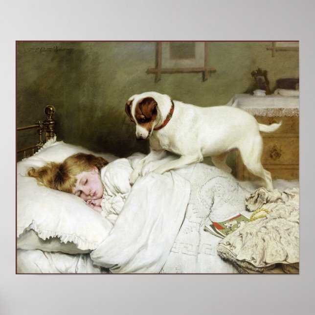 Póster Hora de levantar o mouse pad (Frente)