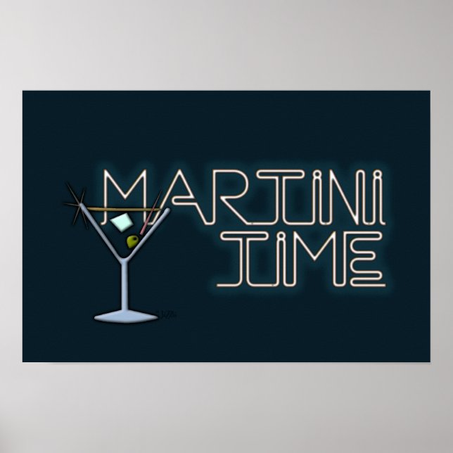 Poster Hora de Martini (Frente)