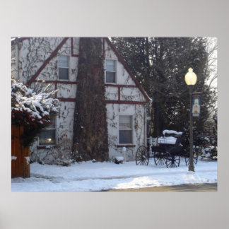 Póster Hora de Natal de volta no tempo