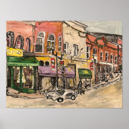 Poster "Hora de Natal no Centro Willoughby"