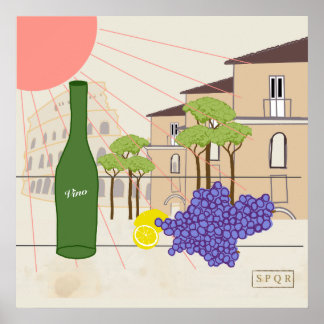 Poster Hora do Aperitivo em Roma