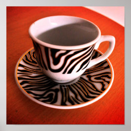 Poster Hora do café