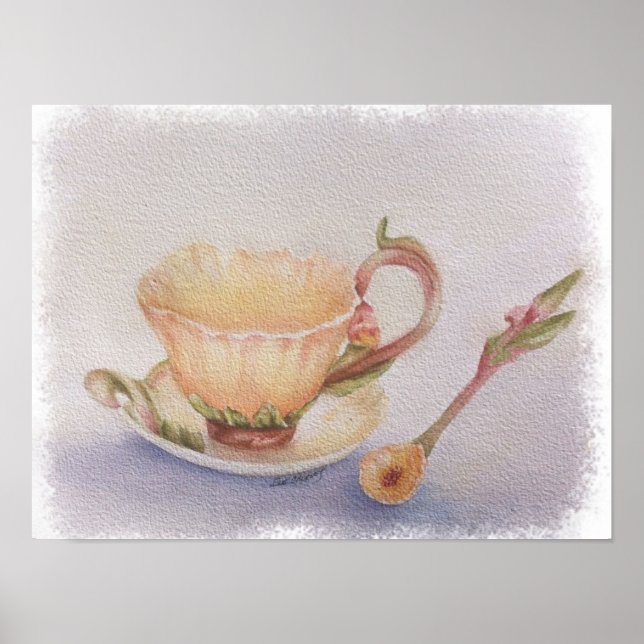 Poster Hora do Chá da Manhã (Frente)