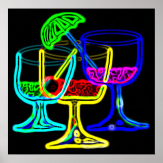 Poster Hora do Cocktail!