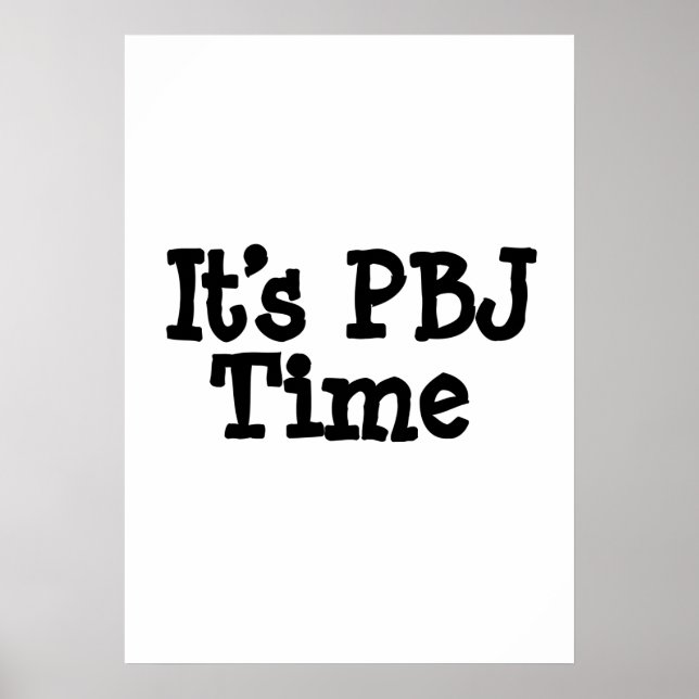 Póster Hora do PBJ (Frente)