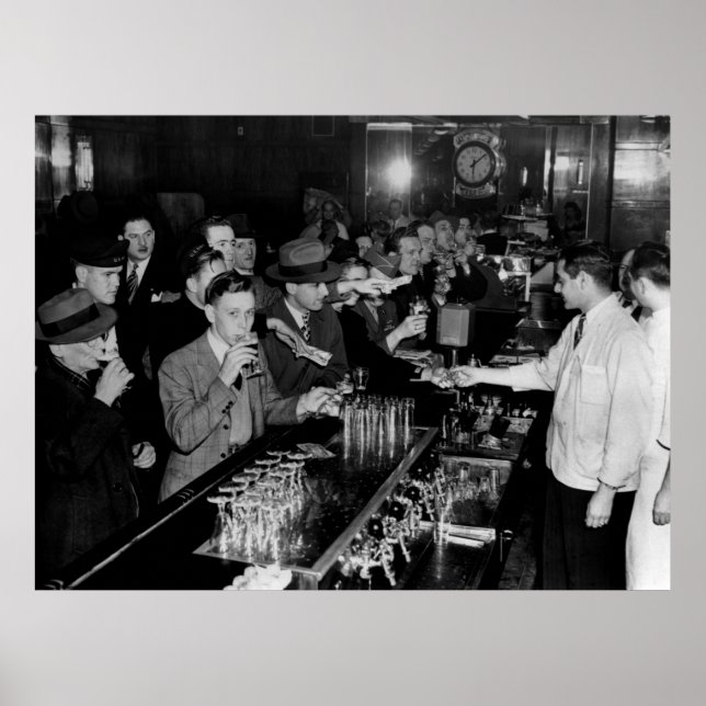 POSTER HORA FELIZ DE NOVA IORQUE 1946 (Frente)