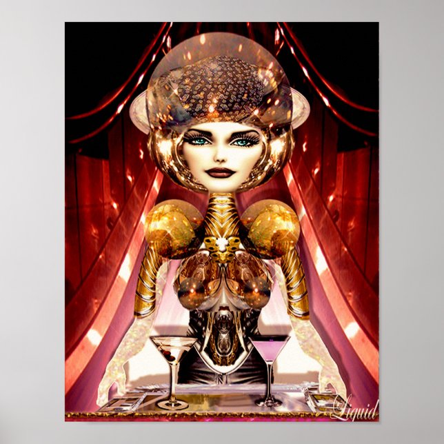 Poster Hora feliz (Impressão) (Frente)