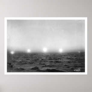 Póster Horário da meia-noite do Sol - 1911