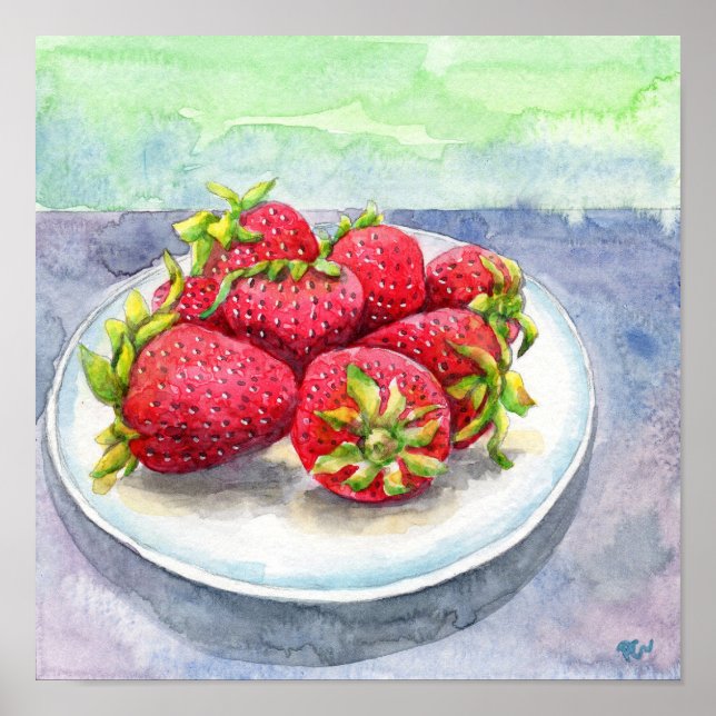 Poster Horário de Morango (Frente)