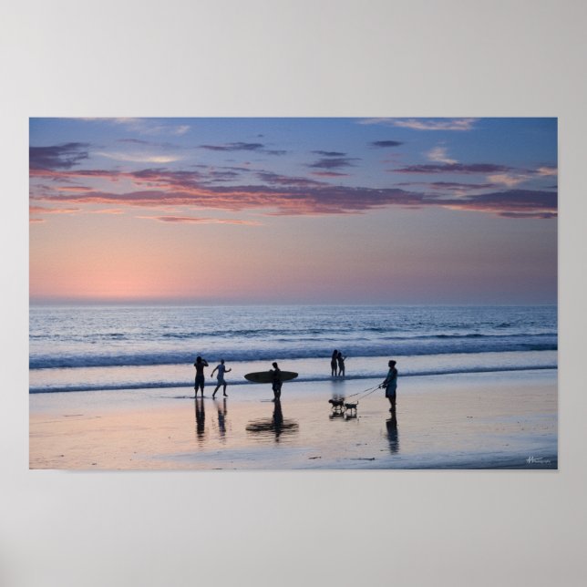 Poster Horário do Pacífico (Frente)