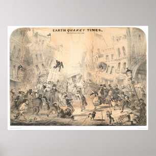 Póster Horário do Quakey (0785A)