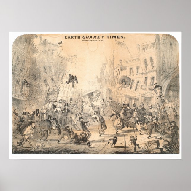 Póster Horário do Quakey (0785A) (Frente)