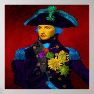 Poster Horatio Nelson Pop Art