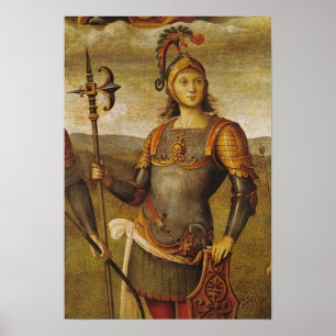 Póster Horatius Cocles, da Sala dell'Udienza