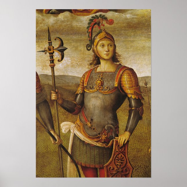 Póster Horatius Cocles, da Sala dell'Udienza (Frente)