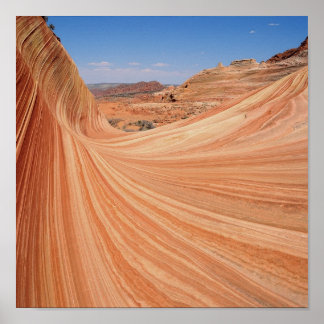 Poster horizontal da onda