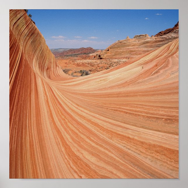 Poster horizontal da onda (Frente)