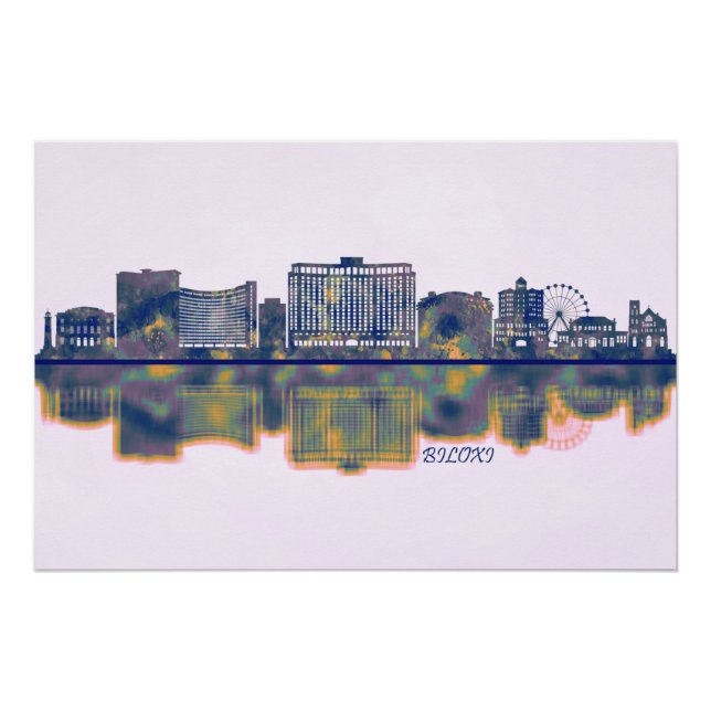 Póster Horizonte de Biloxi (Frente)
